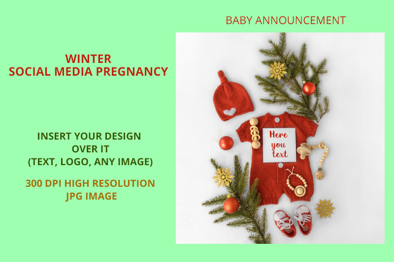 digital-christmas-pregnancy-announcement-social-media-winter-social-m