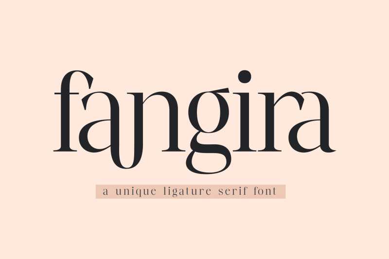 fangira-typeface