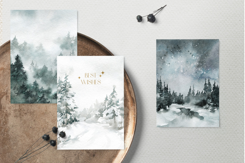 winter-season-landscapes-backgrounds-watercolor-jpeg-cards