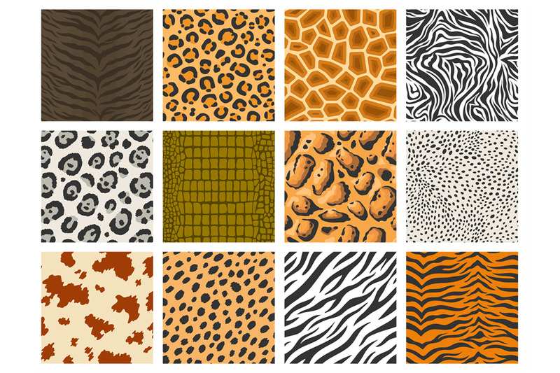 animal-pattern-tiger-leopard-zebra-skin-texture-collection-reptile-a