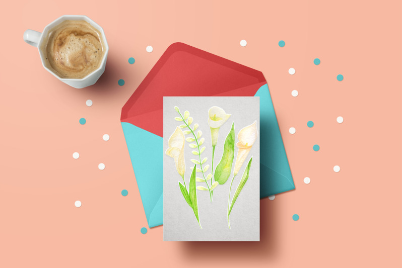 watercolor-calla-lily-stickers-pack