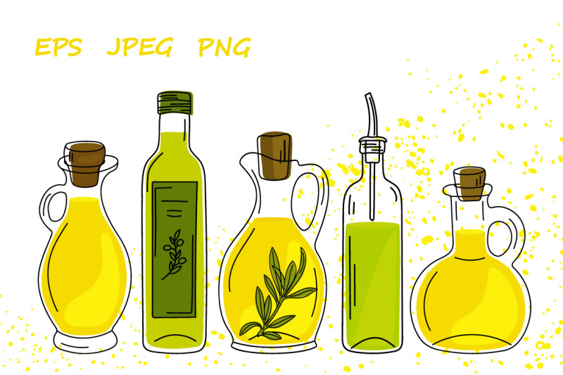 hand-drawn-olive-branches-and-olive-oil