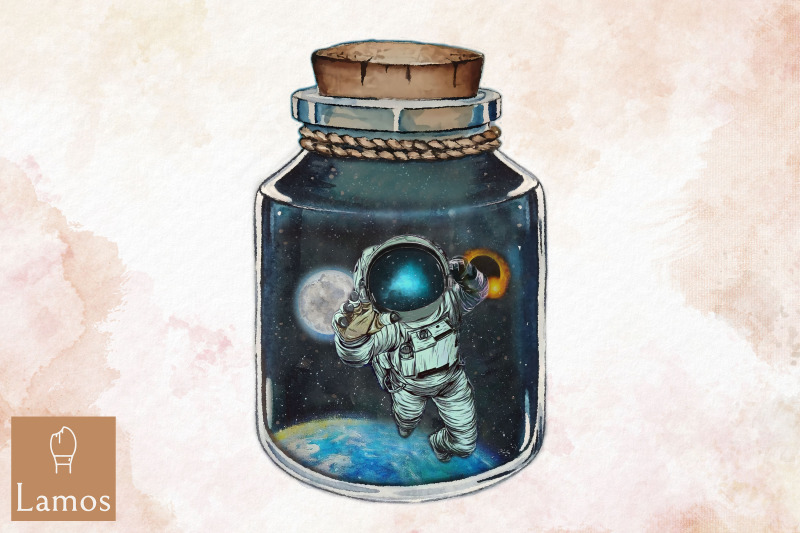 jar-of-galaxy-space-man-world-in-jar