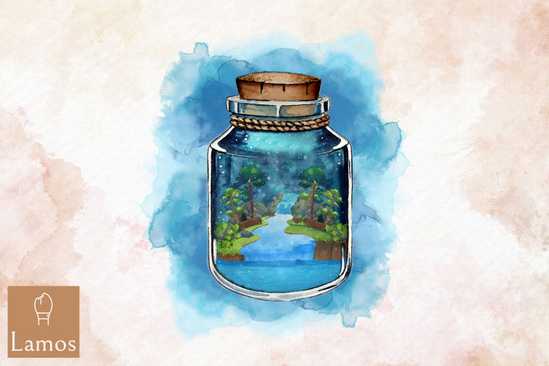 jar-of-forest-stream-world-in-jar-design