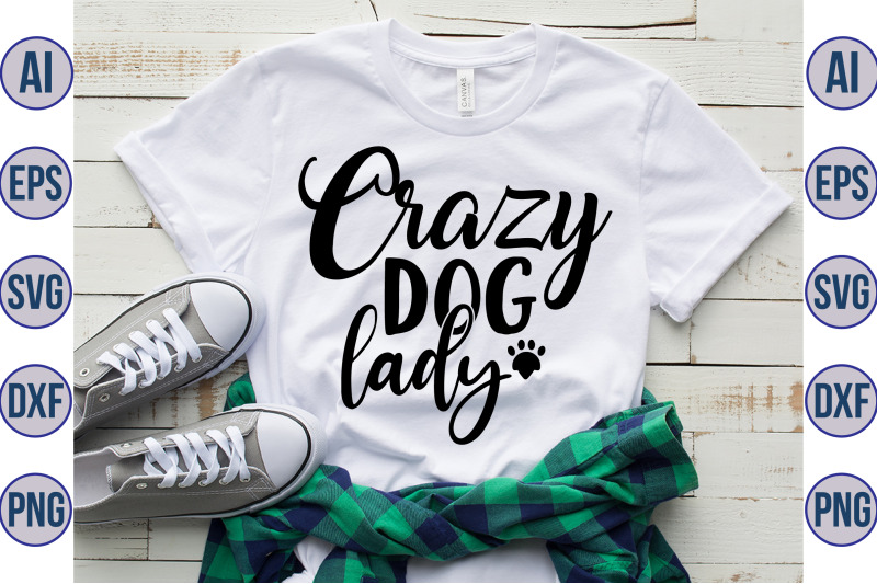 crazy-dog-lady-svg