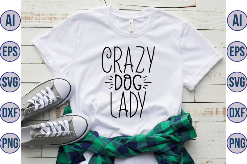 crazy-dog-lady-svg