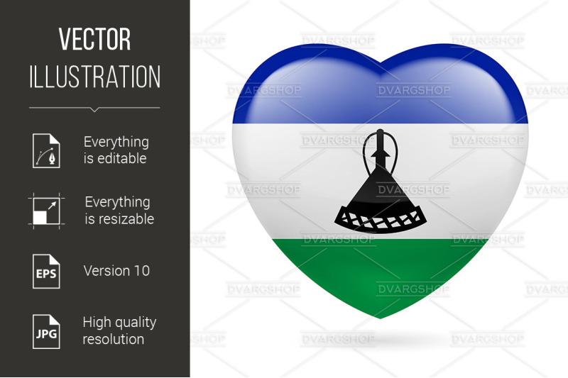 heart-icon-of-lesotho