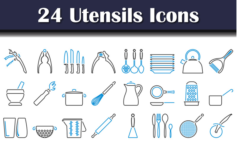 utensils-icon-set