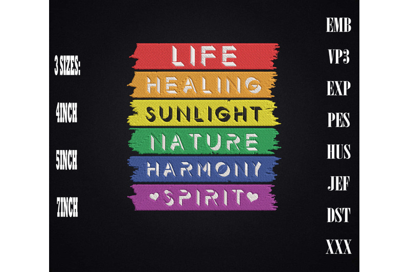 life-healing-sunlight-nature-lgbt-pride-embroidery