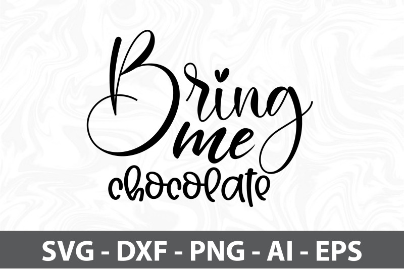 bring-me-chocolate-svg