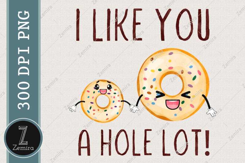 i-like-you-a-hole-lot-donut-lover-design