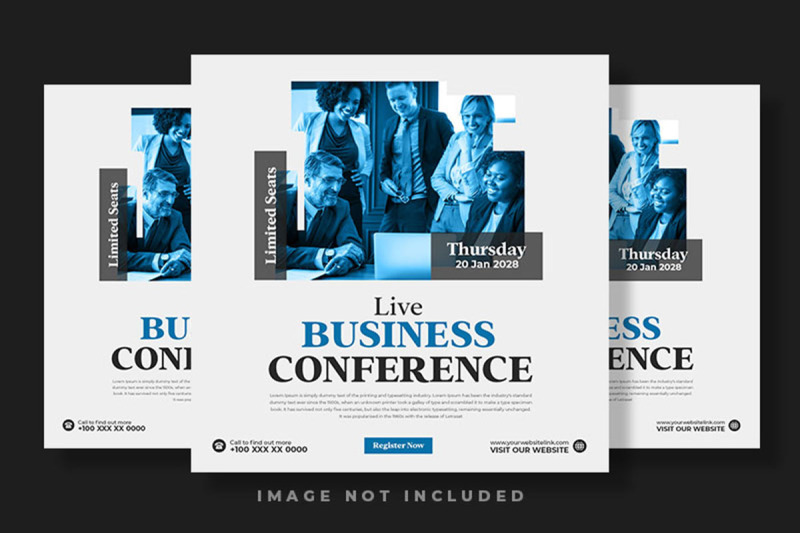 live-business-conference-creative-and-trendy-social-media-post