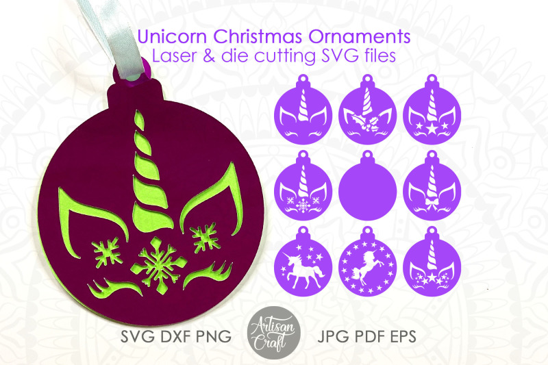 unicorn-christmas-ornament-svg-cut-files-for-laser-unicorn-ornament