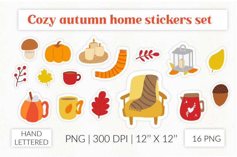 cozy-autumn-home-stickers-set