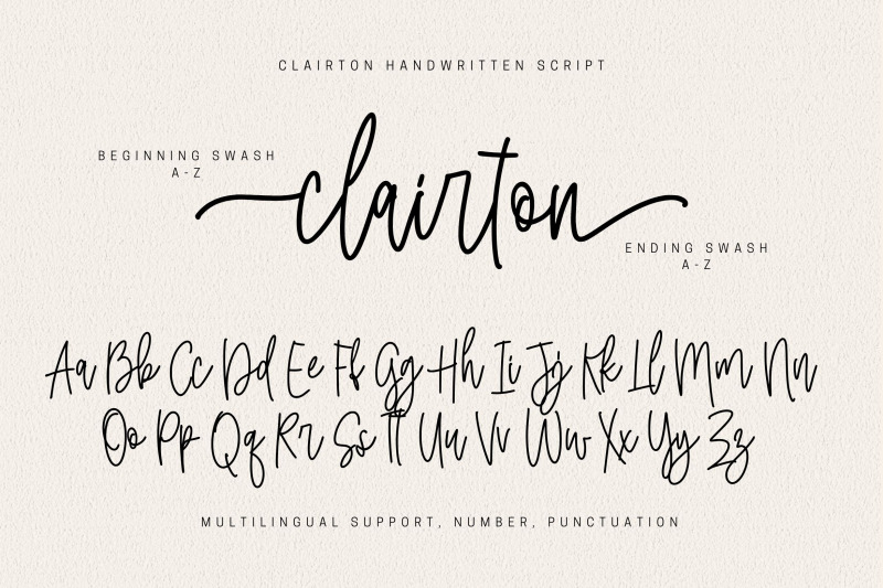clairton-script
