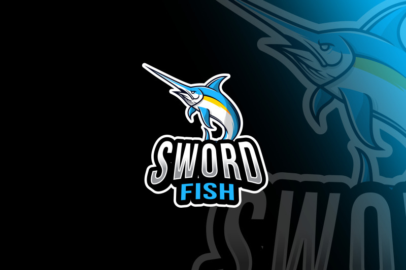 swordfish-esport-logo-template