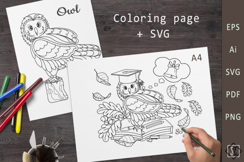 owl-coloring-svg