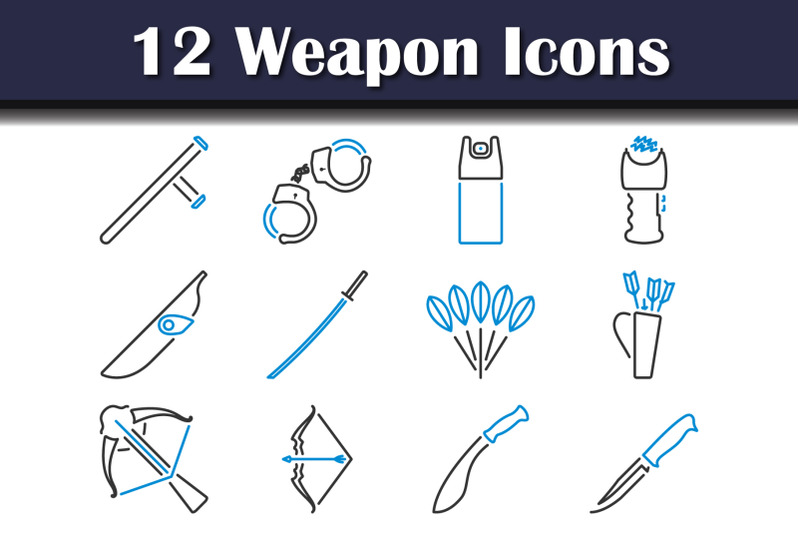 weapon-icon-set