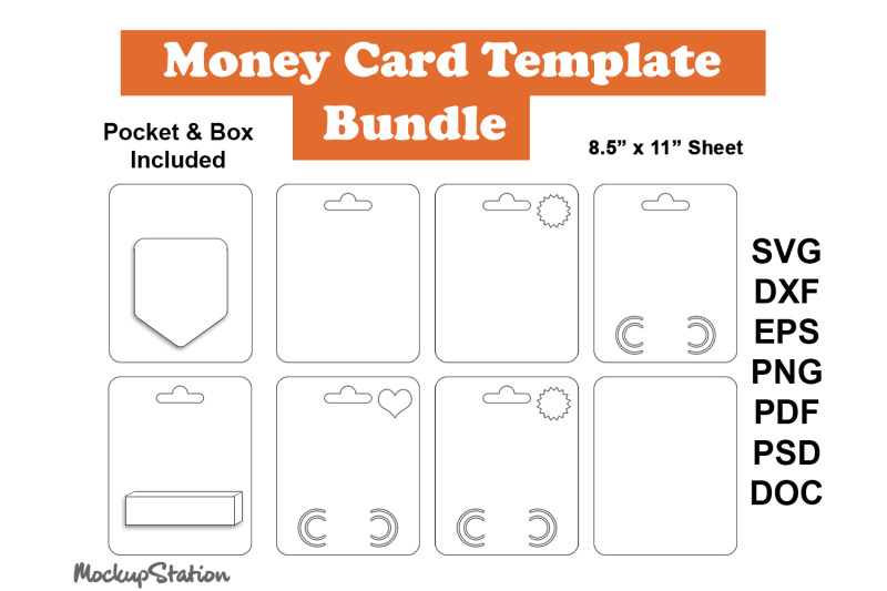 money-card-svg-bundle-money-holder-sublimation-template