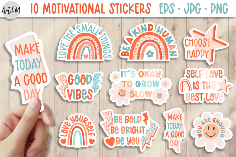 motivational-stickers-inspirational-stickers-hippie-png