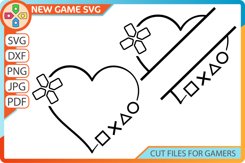 split-monogram-heart-for-gamers-svg-game-controller-shaped-heart-png