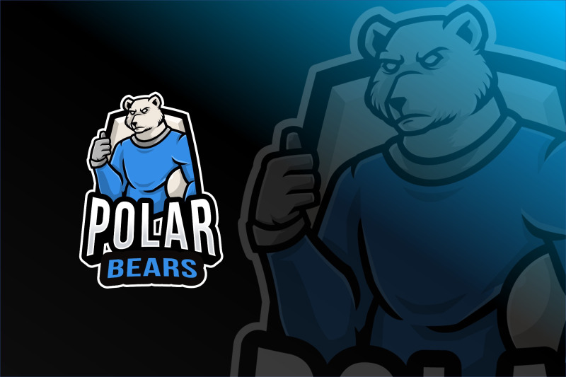 polar-bear-logo-template