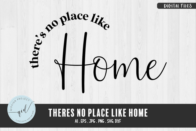 theres-no-place-like-home-phrases-svg