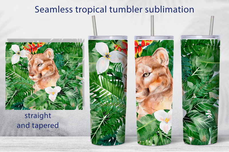 tropical-seamless-tumbler-wrap-design-animal-sublimation-png