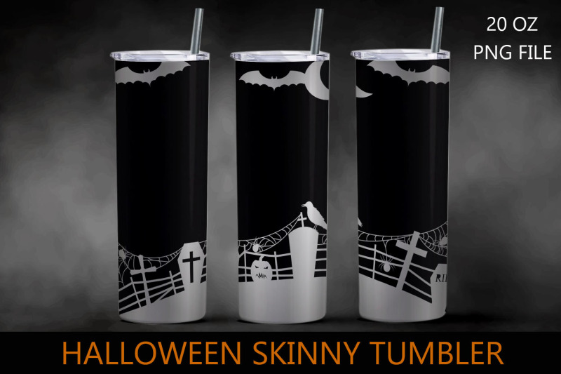 halloween-tumbler-wrap-with-graveyard-20oz-skinny-tumbler