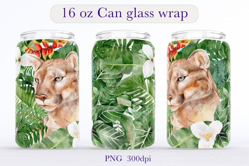 tropical-libbey-glass-can-wrap-design-summer-sublimation-png