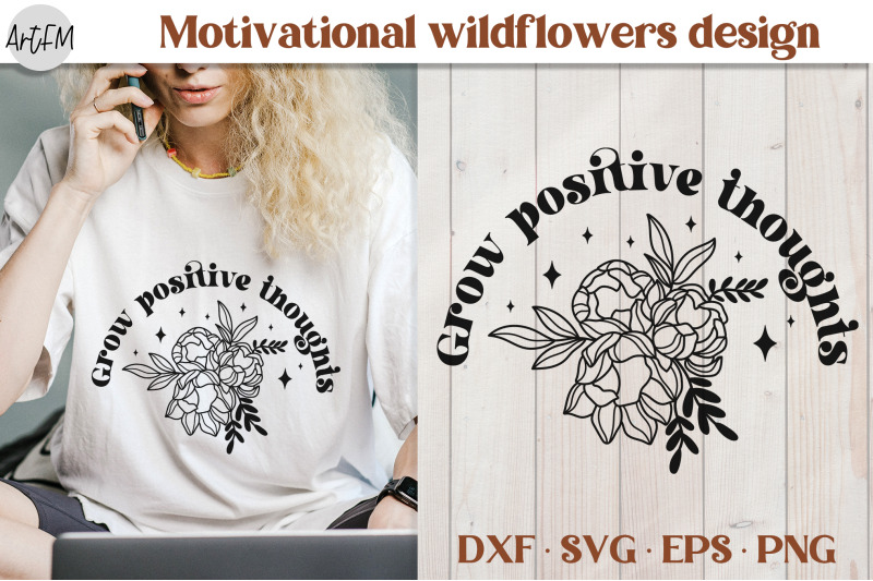 positive-affirmation-svg-wildflower-svg-cut-file