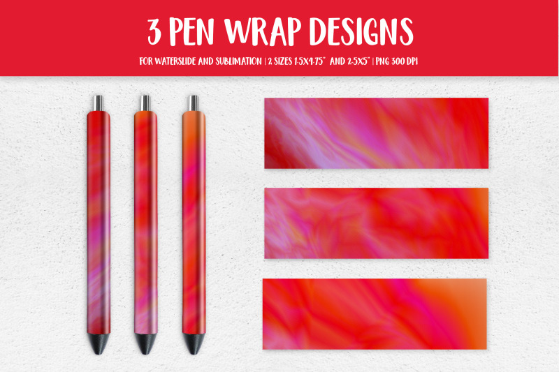 red-marble-pen-wrap-design-sublimation-or-waterslide