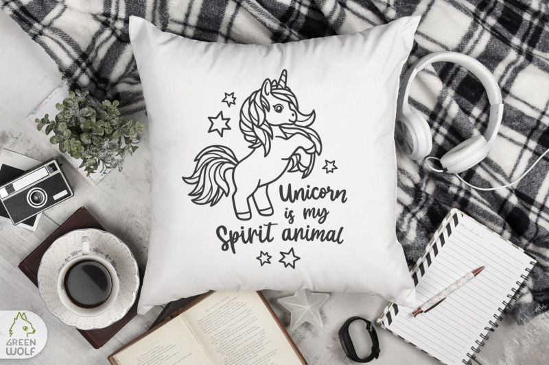 unicorn-is-my-spirit-animal-svg-file-for-cricut-cute-t-shirt-design