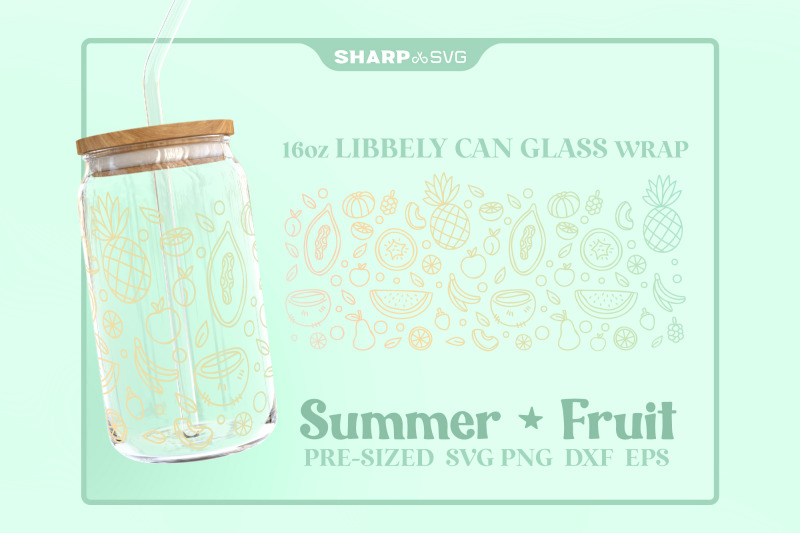 fruit-pattern-svg-can-glass-wrap-svg-16oz-libbey-beer