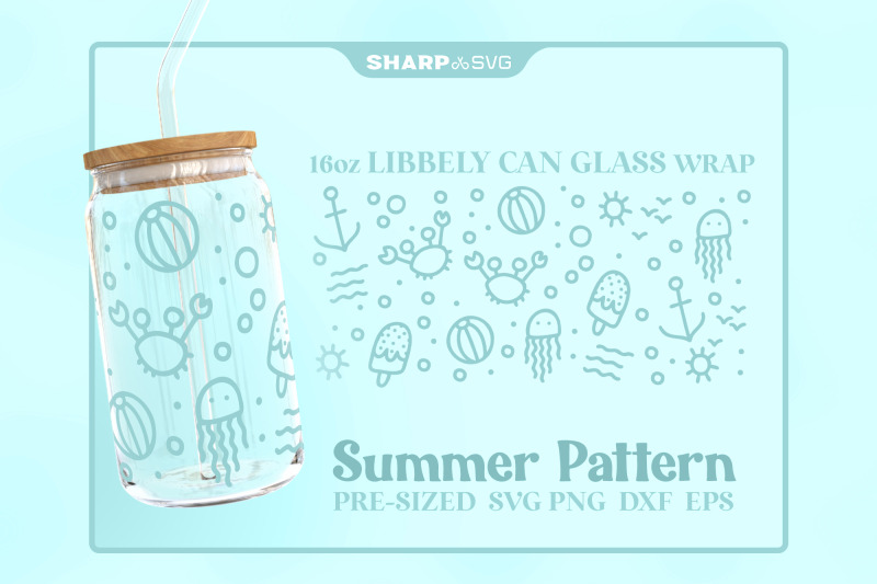 summer-pattern-svg-can-glass-wrap-svg-16oz-libbey-beer