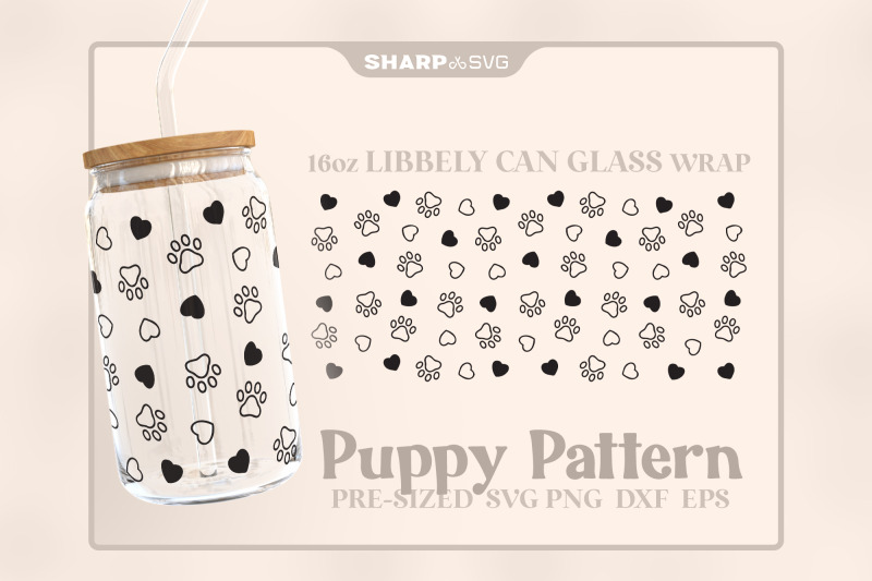 puppy-paws-svg-can-glass-wrap-svg-16oz-libbey-beer