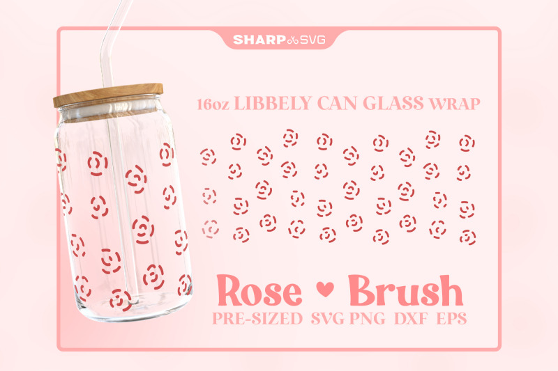 rose-brush-svg-can-glass-wrap-svg-16oz-libbey-beer