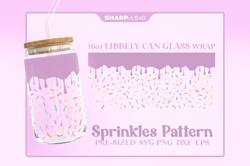 sprinkles-pattern-svg-can-glass-wrap-svg-16oz-libbey-beer