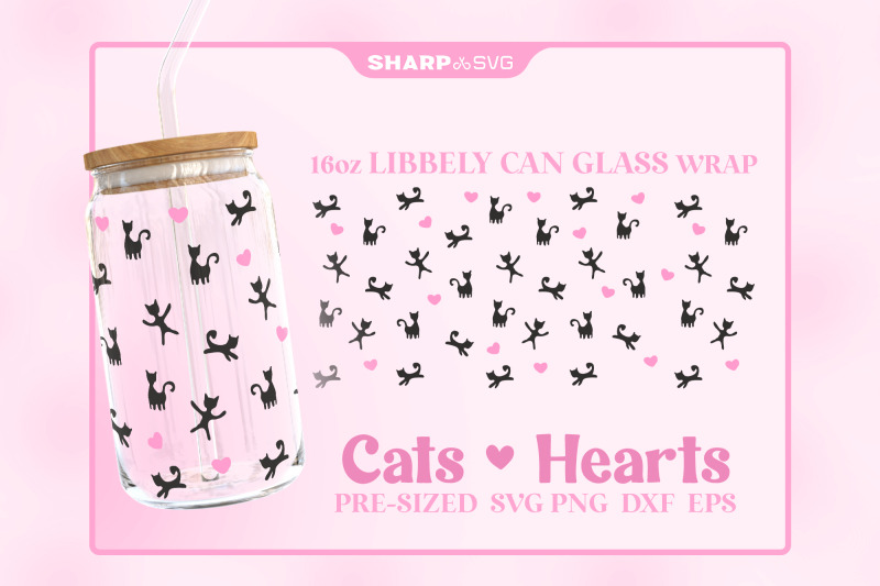 cats-and-hearts-svg-can-glass-wrap-svg-16oz-libbey-beer-glas