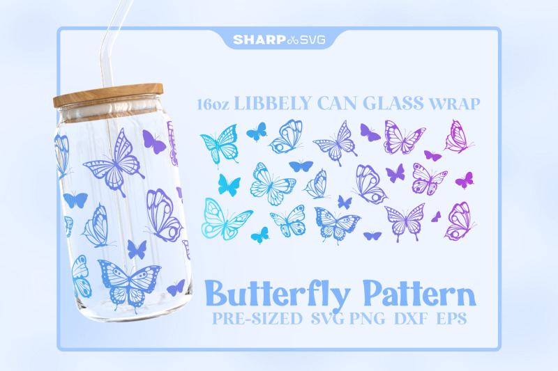 butterfly-svg-can-glass-wrap-svg-16oz-libbey-beer-glass