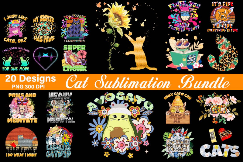 cat-lover-sublimation-bundle-20-designs-220707