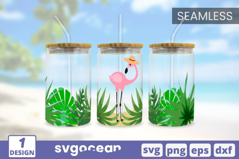 flamingo-can-glass-nbsp-wrap-template