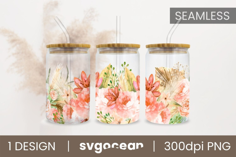 boho-flowers-can-glass-wrap-sublimation-bundle