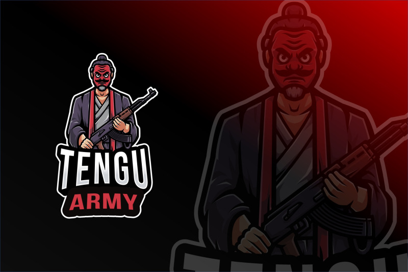 tengu-army-logo-template