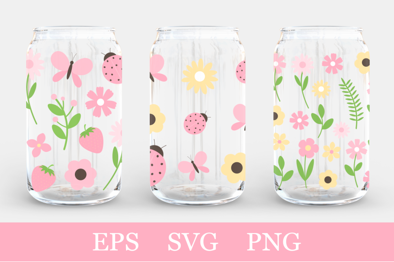 flowers-can-glass-wrap-sublimation-flower-can-glass-16-oz