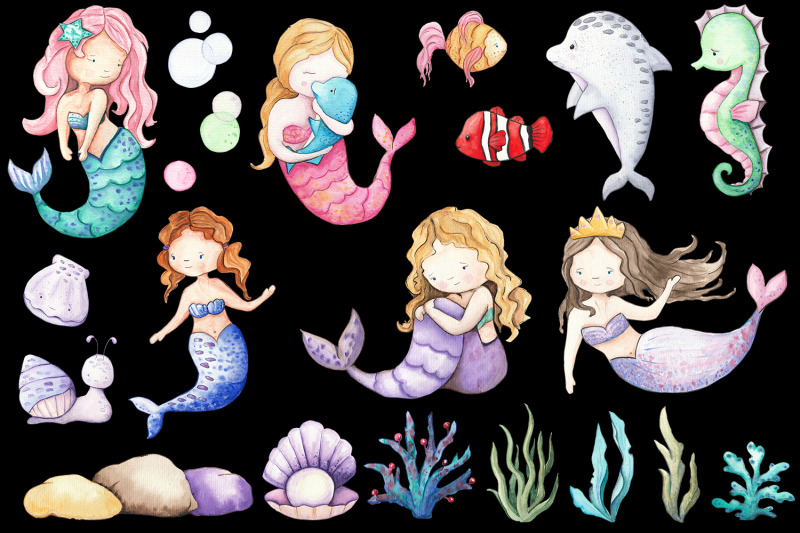 undersea-world-mermaid-scene-creator