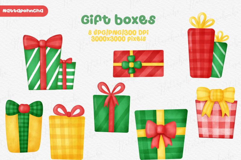 watercolor-cute-gift-box-clipart