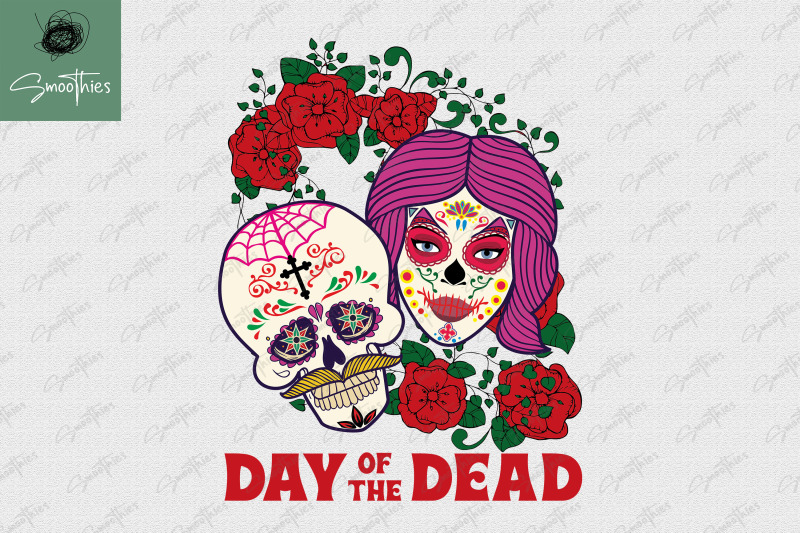 lover-couple-skull-day-of-the-dead