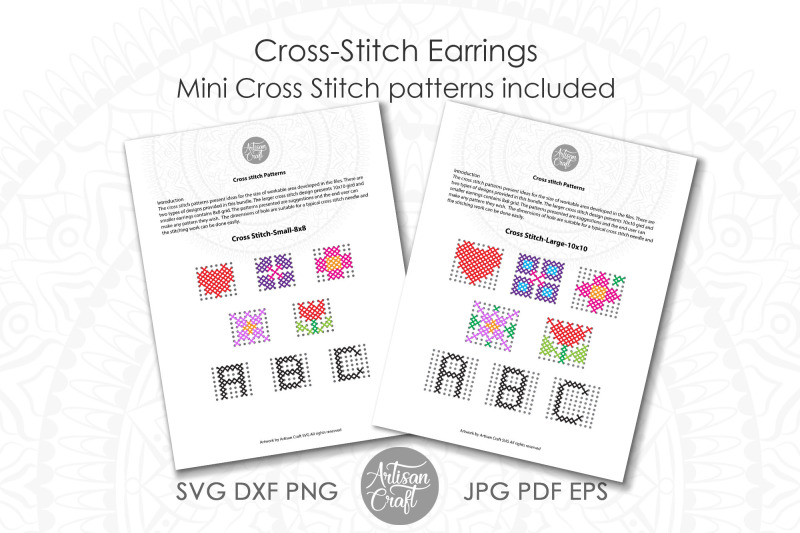 cross-stitch-earrings-svg-cut-files-cross-stitch-pattern-laser