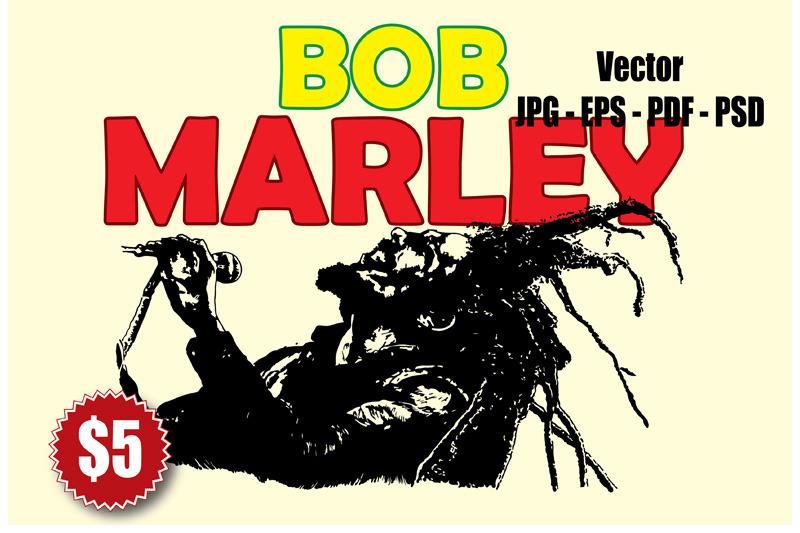 bob-marlen-illustration-vector